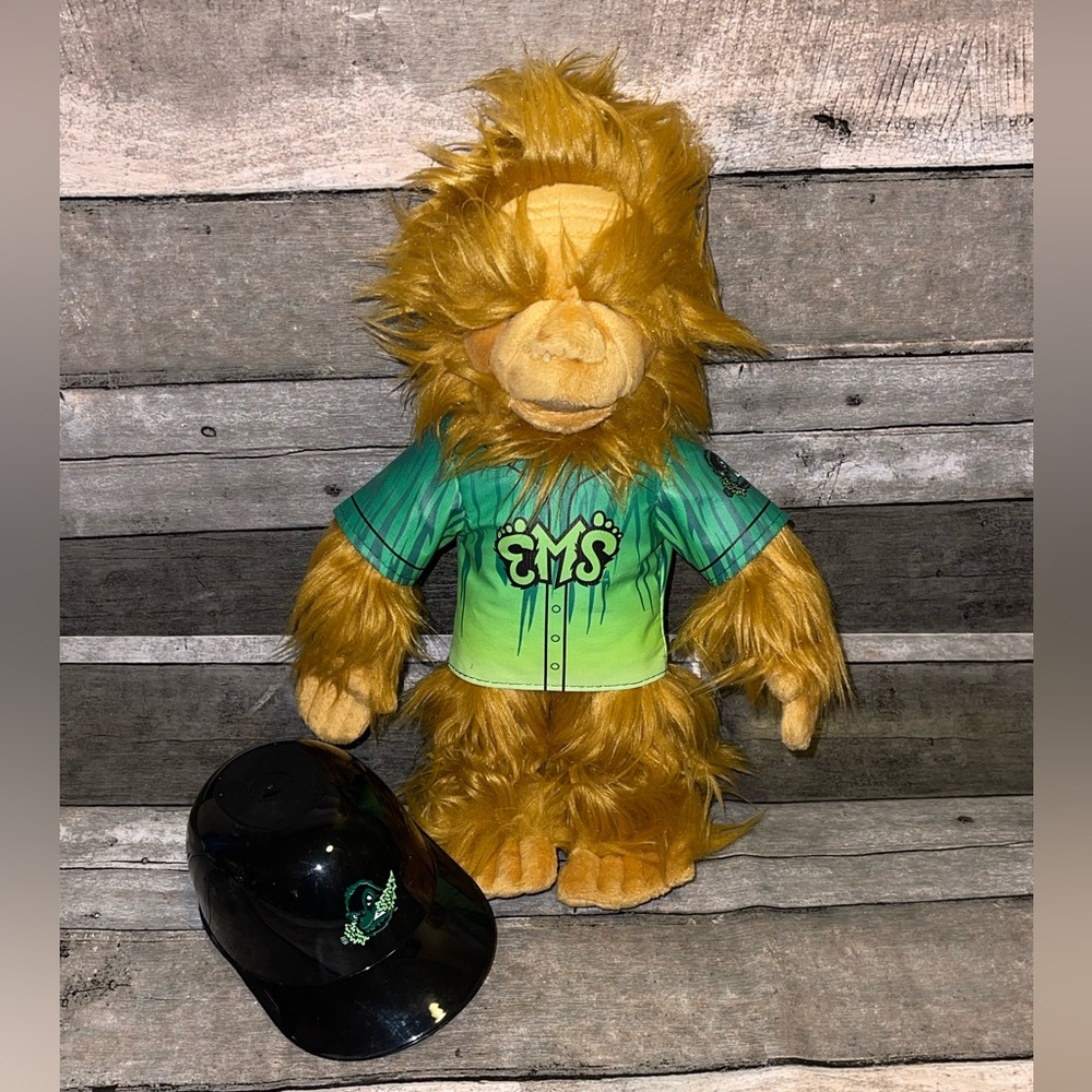 Eugene Emeralds EMS Baseball Sasquatch Big Foot Logo Plush Toy Collectable